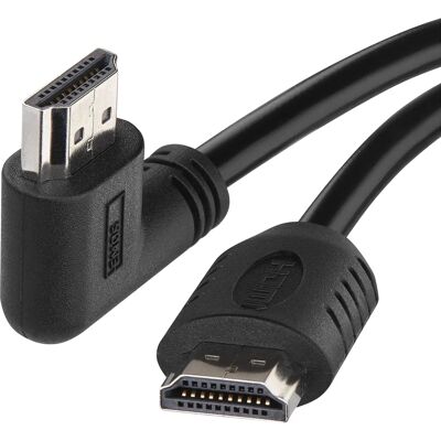 EMOS Hochgeschwindigkeits HDMI Kabel 2.0 A-Stecker – A-Stecker 90° 5m EMOS Hochgeschwindigkeits HDMI Kabel 2.0 A-Stecker – A-Stecker 90° 5m