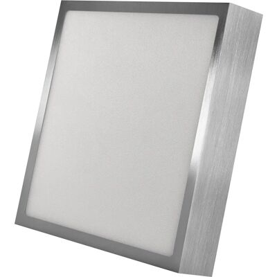 Emos ZM6243 LED Deckenlampe - Quadrat 225x225mm - 21W - gebürsteter Nickel Emos ZM6243 LED Deckenlampe - Quadrat 225x225mm - 21W - gebürsteter Nickel