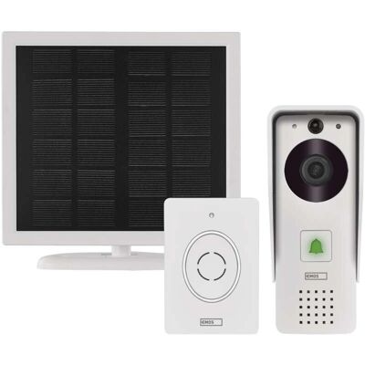 Emos H4030 Drahtloses Video-Gegensprechanlage - Weiß Emos H4030 Drahtloses Video-Gegensprechanlage - Weiß