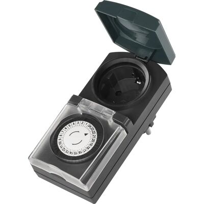 EMOS P5526N Mechanischer Timer - IP44 SCHUKO EMOS P5526N Mechanischer Timer - IP44 SCHUKO