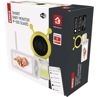 Emos H4052 Babymonitor - Wit, 10m Wi-Fi Emos H4052 Babymonitor - Wit, 10m Wi-Fi