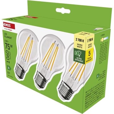 EMOS ZF5157.3 - A60 - E27 - 5W - LED bombilla EMOS ZF5157.3 - A60 - E27 - 5W - LED bombilla