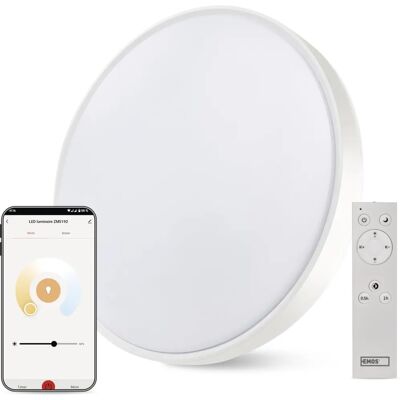 Emos ZM5192 LED Deckenleuchte - Dimmbar, Wi-Fi, 2700-6500K, 2700lm Emos ZM5192 LED Deckenleuchte - Dimmbar, Wi-Fi, 2700-6500K, 2700lm
