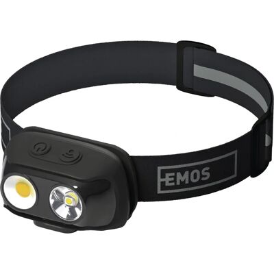 EMOS P3542 LED hoofdlamp - 7 lichtstanden, 500lm, 130m EMOS P3542 LED hoofdlamp - 7 lichtstanden, 500lm, 130m