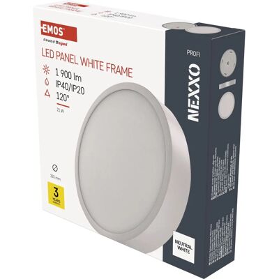 Emos ZM5145 LED Deckenleuchte - Rund, 21W, 1900lm, Weiß, 4000K Emos ZM5145 LED Deckenleuchte - Rund, 21W, 1900lm, Weiß, 4000K