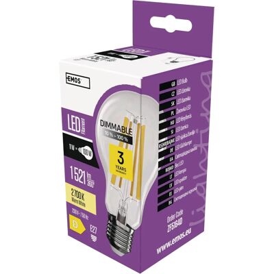 Emos ZF5164D - 11W Meleg fehér LED filament izzó - LED bulb Emos ZF5164D - 11W Meleg fehér LED filament izzó - LED bulb