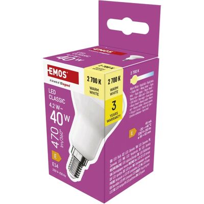 Emos - ZQ7E21 - E14 - R50 - Lampa LED Emos - ZQ7E21 - E14 - R50 - Lampa LED