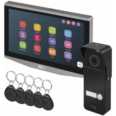 Emos H4020 Video Intercom Systeem - Zwart Emos H4020 Video Intercom Systeem - Zwart