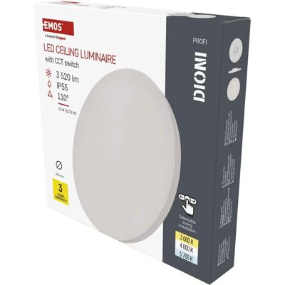 Emos DIONI LED mennyezeti lámpa - Állítható színhőmérséklet - 3520 lm Emos DIONI LED mennyezeti lámpa - Állítható színhőmérséklet - 3520 lm