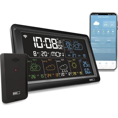 Emos GoSmart Drahtlose Wetterstation E8610 mit WiFi Emos GoSmart Drahtlose Wetterstation E8610 mit WiFi