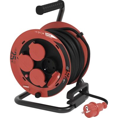 EMOS Buiten Verlengkabel 25m 4 Stopcontacten Rubber EMOS Buiten Verlengkabel 25m 4 Stopcontacten Rubber