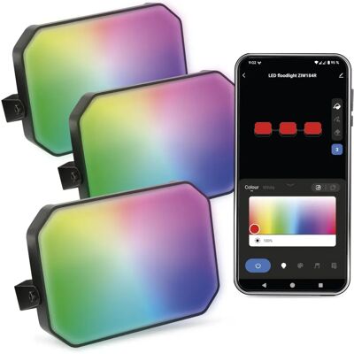 EMOS indítási csomag kültéri reflektorokhoz - IP65 vízálló, WiFi & BLE, RGB, LED EMOS indítási csomag kültéri reflektorokhoz - IP65 vízálló, WiFi & BLE, RGB, LED