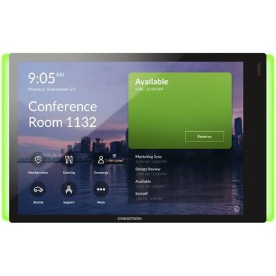 Crestron TSS-770 - Écran de salle de 7 pouces - Microsoft Teams - Publicité Crestron TSS-770 - Écran de salle de 7 pouces - Microsoft Teams - Publicité
