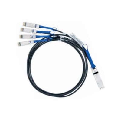 NVIDIA MC2609130-001 InfiniBand / Glasfaserkabel - 1m - QSFP auf SFP+ - Schwarz NVIDIA MC2609130-001 InfiniBand / Glasfaserkabel - 1m - QSFP auf SFP+ - Schwarz