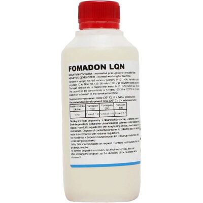 Foma Fomadon LQN - Elokuvakehittäjä - Neutraali Kontrasti - 250ml Foma Fomadon LQN - Elokuvakehittäjä - Neutraali Kontrasti - 250ml