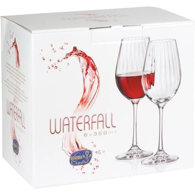 Verres à vin Waterfall 35 cl Table Passion - Verres à vin - Publicité Verres à vin Waterfall 35 cl Table Passion - Verres à vin - Publicité