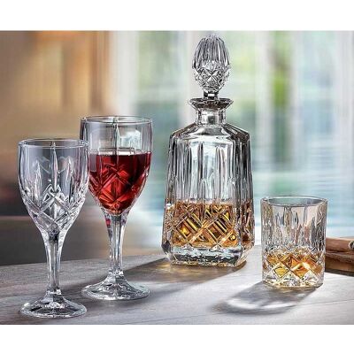 Sada whisky Sheffield z Bohemia - Křišťálové sklo s decantorem Sada whisky Sheffield z Bohemia - Křišťálové sklo s decantorem