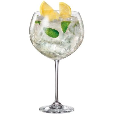 Ensemble de verres à gin et tonic Bohemia Crystal Enebro - 850 ml - Verre à vin - Publicité Ensemble de verres à gin et tonic Bohemia Crystal Enebro - 850 ml - Verre à vin - Publicité