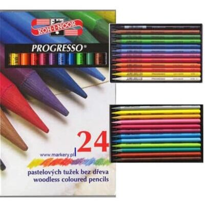 Koh-i-Noor Progresso 24 Színes Ceruza - Színes Ceruza Koh-i-Noor Progresso 24 Színes Ceruza - Színes Ceruza
