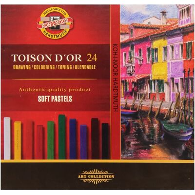 Koh-i-noor Soft Pastel - 8584 Artistic Pastels Set - Pastel Koh-i-noor Soft Pastel - 8584 Artistic Pastels Set - Pastel