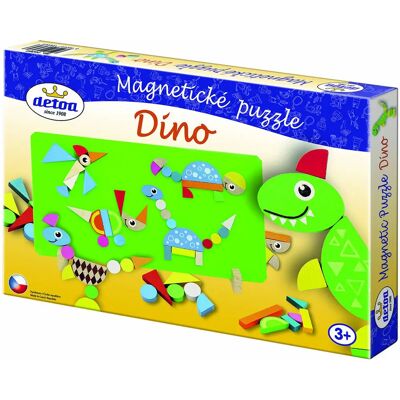 Detoa Magnetické puzzle Dino - Magnetická skládačka pro děti Detoa Magnetické puzzle Dino - Magnetická skládačka pro děti