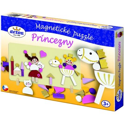Detoa Magnetisches Prinzessinnen-Puzzle - Förbättrar Feinmotorik Detoa Magnetisches Prinzessinnen-Puzzle - Förbättrar Feinmotorik