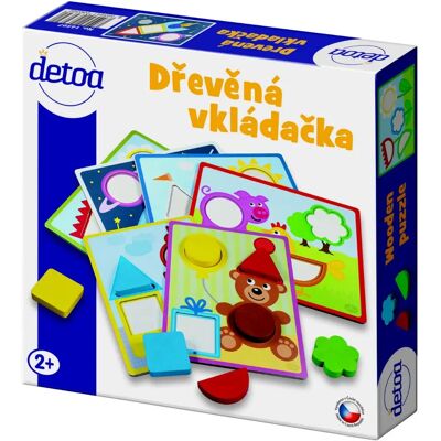 Detoa Holzformpuzzle - Pädagogisches Spielzeug Detoa Holzformpuzzle - Pädagogisches Spielzeug