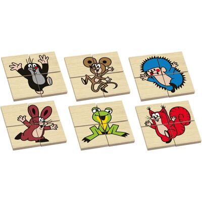 Detoa Krtko Holzpuzzle - Puzzle für Kinder Detoa Krtko Holzpuzzle - Puzzle für Kinder
