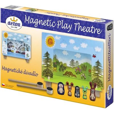 Detoa Krtek Magnetisches Puppentheater - Kinderspiel Detoa Krtek Magnetisches Puppentheater - Kinderspiel