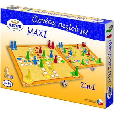 Detoa Tschechisches Brettspiel - Klassisch 2-in-1 Spaß für alle Detoa Tschechisches Brettspiel - Klassisch 2-in-1 Spaß für alle
