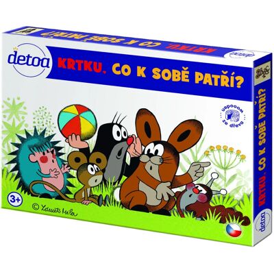 DETOA Krtku, co k sobě patří? - Brettspiel DETOA Krtku, co k sobě patří? - Brettspiel