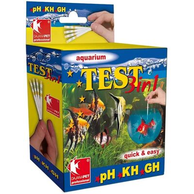 Dajana 3-in-1 Water Test Kit - Water Analyse voor Vissen Dajana 3-in-1 Water Test Kit - Water Analyse voor Vissen
