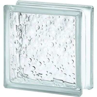 CENTRALE BRICO Vitrablock 19x19x8 Glasblock - Blase Glänzend - Glasblock CENTRALE BRICO Vitrablock 19x19x8 Glasblock - Blase Glänzend - Glasblock