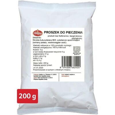 Amylon Bio Glutenfreier Backpulver - 200g Amylon Bio Glutenfreier Backpulver - 200g