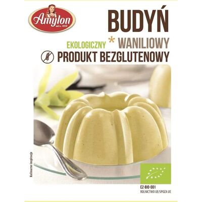 Amylon Organiczny Pudding Waniliowy - 40g Amylon Organiczny Pudding Waniliowy - 40g