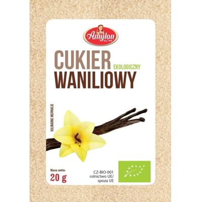 Ekologiczny cukier waniliowy - 20g - Żywność Ekologiczny cukier waniliowy - 20g - Żywność
