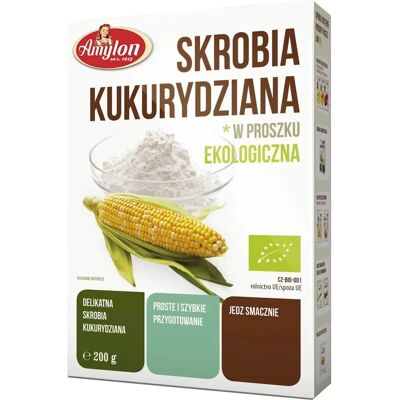 AMYLON Amidon de Maïs - Amidon de Maïs Biologique 200 g - Publicité AMYLON Amidon de Maïs - Amidon de Maïs Biologique 200 g - Publicité