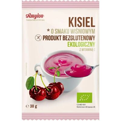 Bio wiśniowa galaretka - Bez glutenu, 30g Bio wiśniowa galaretka - Bez glutenu, 30g