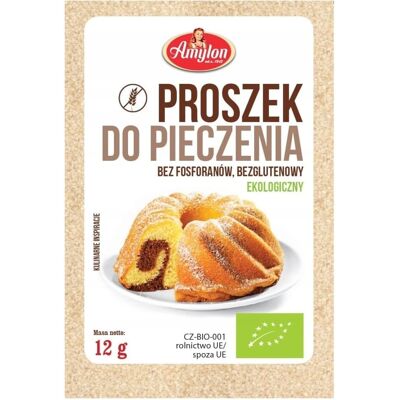 Amylon Organiczny Bezglutenowy Proszek do Pieczenia - Proszek do pieczenia Amylon Organiczny Bezglutenowy Proszek do Pieczenia - Proszek do pieczenia
