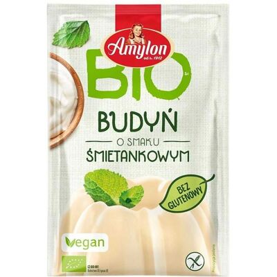 Amylon Bio-Glutenfreier Sahnepudding 40 g Amylon Bio-Glutenfreier Sahnepudding 40 g