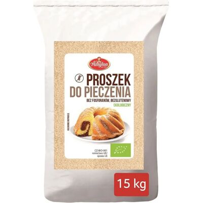 Levure biologique sans gluten Amylon - 15kg - Ingrédient de boulangerie - Publicité Levure biologique sans gluten Amylon - 15kg - Ingrédient de boulangerie - Publicité