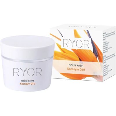 Ryor Coenzym Q10 Nachtcreme - Feuchtigkeit & Regeneration - Nachtcreme Ryor Coenzym Q10 Nachtcreme - Feuchtigkeit & Regeneration - Nachtcreme