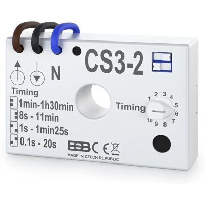 Elektrobock CS3-2 Relé Temporizador - Lâmpadas Incandescentes Elektrobock CS3-2 Relé Temporizador - Lâmpadas Incandescentes