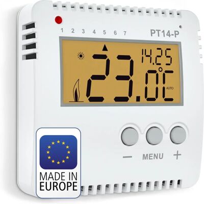 HVH Bílý infrapasové topení termostat - nástěnný HVH Bílý infrapasové topení termostat - nástěnný