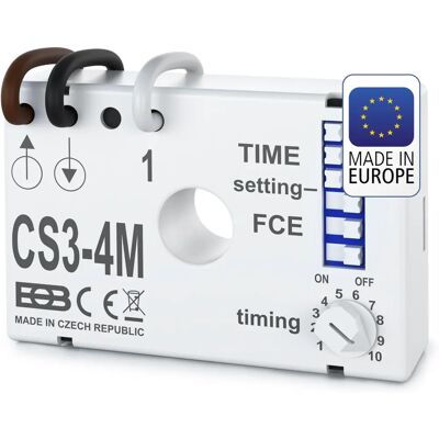 Elektrobock Temporizador - Relé temporizador para Ventiladores e Luzes Elektrobock Temporizador - Relé temporizador para Ventiladores e Luzes