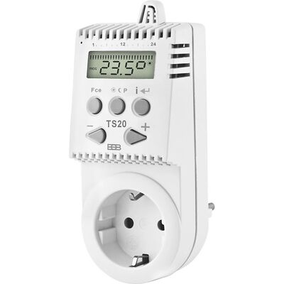 Kaiserkraft Termostatkontakt TS20 - Supportar 3680W, Vit Kaiserkraft Termostatkontakt TS20 - Supportar 3680W, Vit