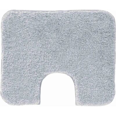 GRUND Melange Silber Hochflor Badematte - Badteppich GRUND Melange Silber Hochflor Badematte - Badteppich