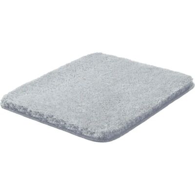 GRUND Melange Luxus-Badteppich - Rechteckig, Silber, 50x60cm - Badematte GRUND Melange Luxus-Badteppich - Rechteckig, Silber, 50x60cm - Badematte