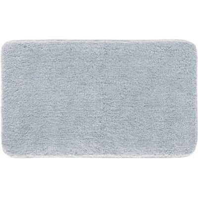 GRUND Melange Silber Hochflor Badteppich - Badteppich GRUND Melange Silber Hochflor Badteppich - Badteppich