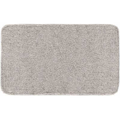 Tapis de bain rectangulaire de luxe Grund Melange - Haut poil, 80x140cm Tapis de bain rectangulaire de luxe Grund Melange - Haut poil, 80x140cm